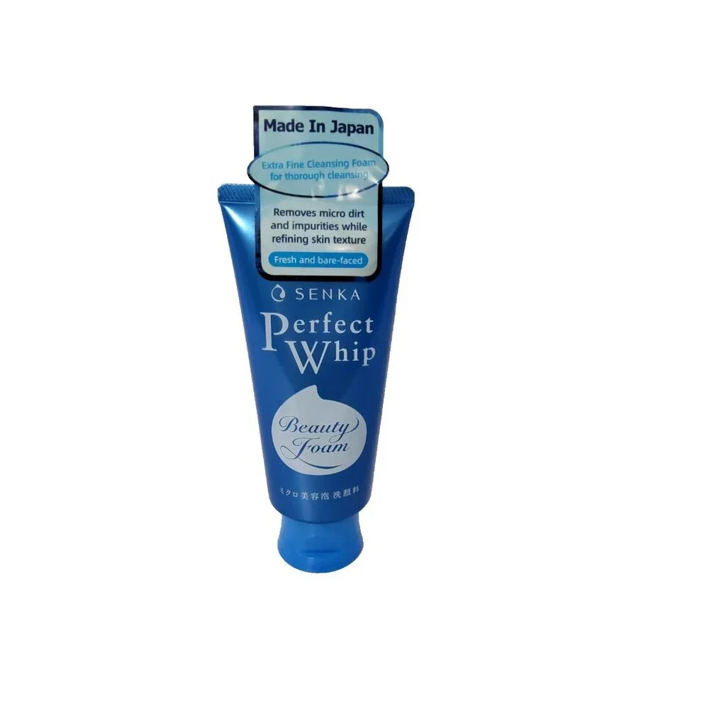 Shiseido SENKA Perfect Whip Face Wash Facial Cleansing Foam 120g - Made in Japan